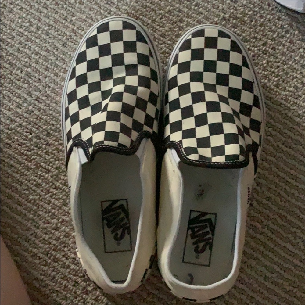 Vans Checkered Slip one